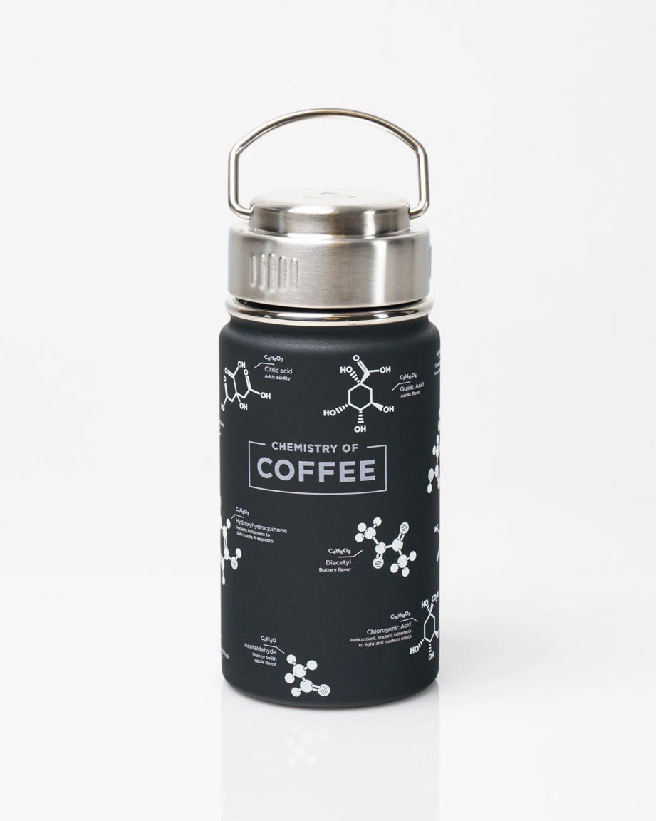 Drinkfles “Chemistry of Coffee" (350ml)