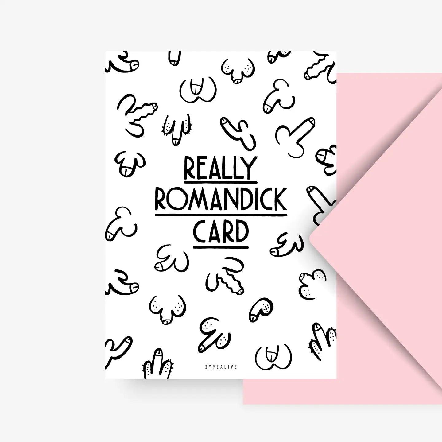 Greeting Card Penises "Romandick card"