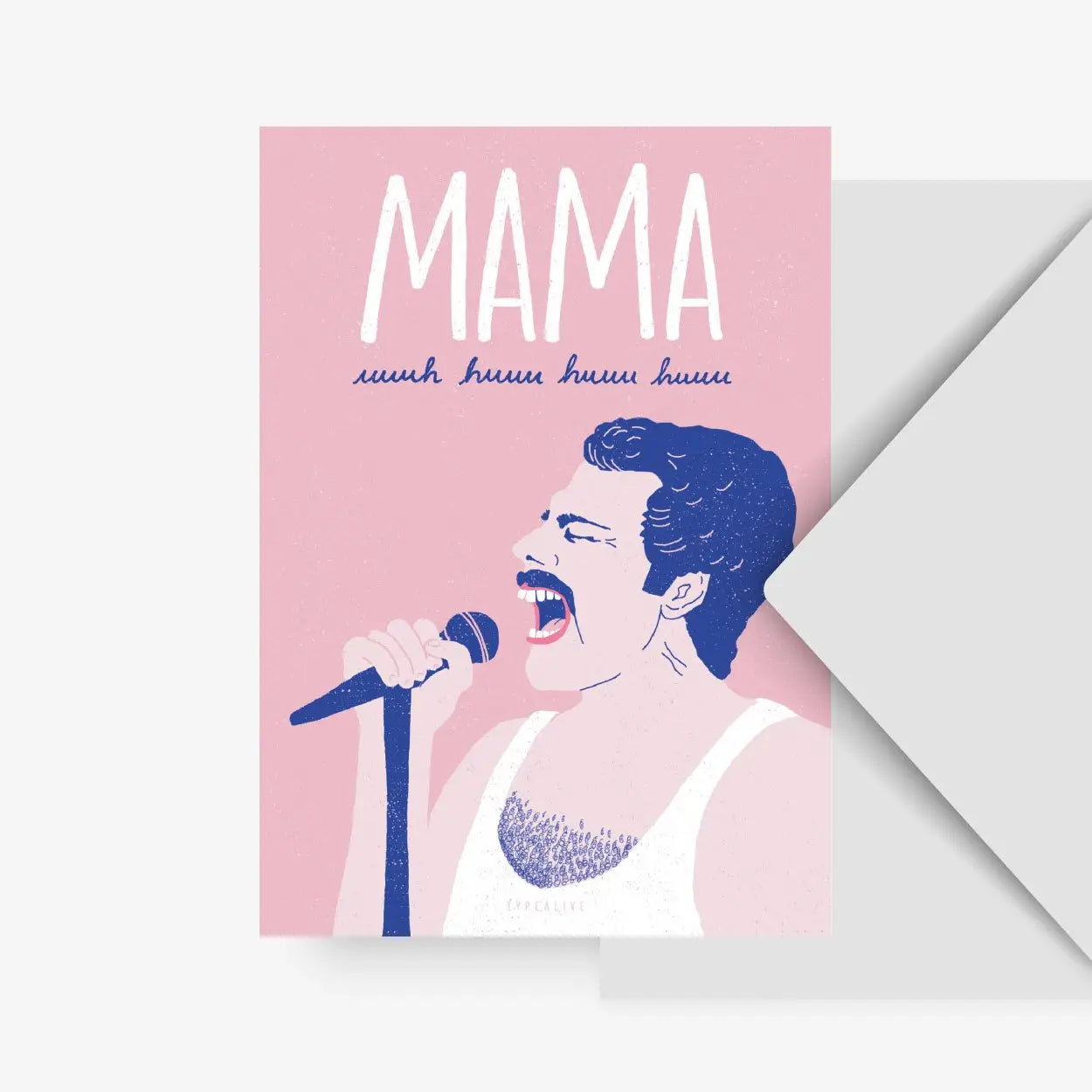 Greeting card Queen "Mama"